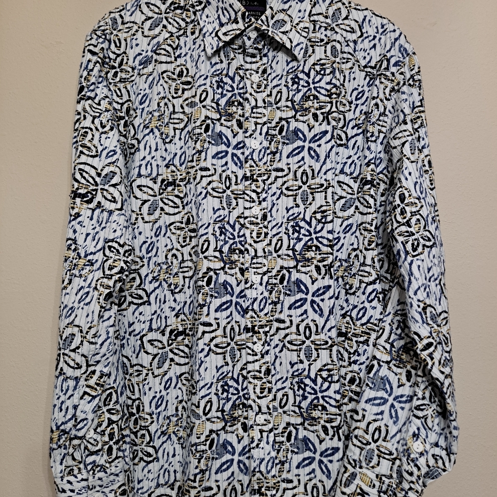 Jhane Barnes A New Identity JB ID Mens XL shirt